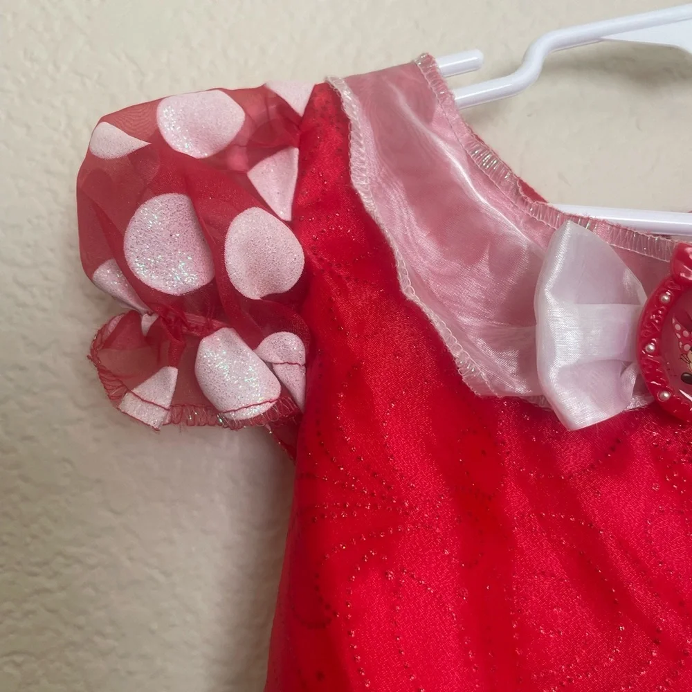 Disney Red and White Polka Dot Kids Costume - Picture 3 of 11